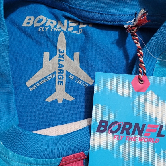 Born Fly Cloud Hoppers Shirt Men's Size 3XL - Picture 4 of 5